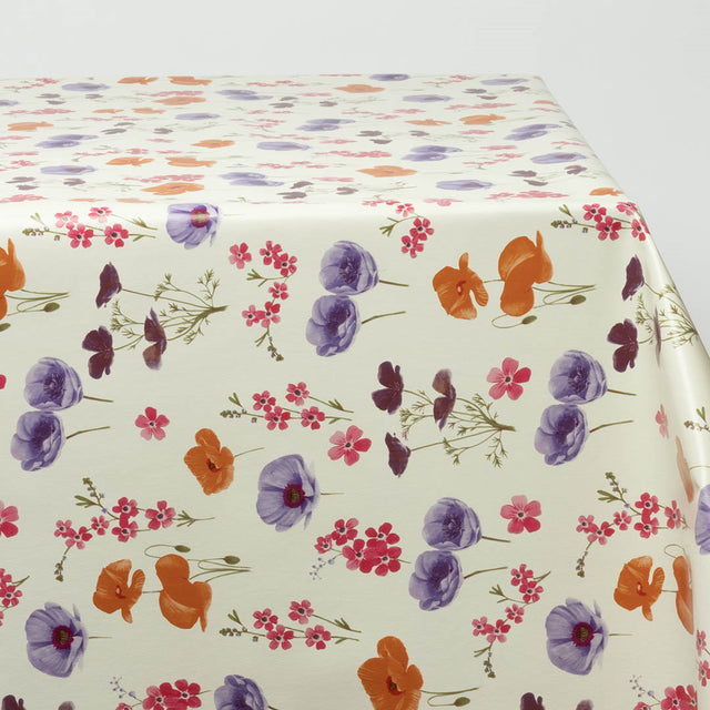 Blommors Skönhet – Vaxduk med vallmo