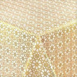 Spetsduk Flower Gold, blommor i guld