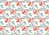Bloom Orange - Lola vaxduk med härliga blommor