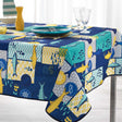 Blue Lagoon Navy Blue, duk med fläckskydd, 150 x 240 cm