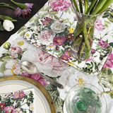 Bordslöpare i linne Rose Flower Garden – Jim Lyngvild