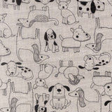 Cani Divertenti e Carini - Textilvaxduk med söta och roliga hundar