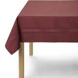 Compliments Damastduk Tile, Wine Red - 150 x 350 cm