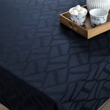 Compliments Ice Damastduk, blå - 140 x 320 cm