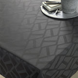 Compliments Ice Damastduk, grå/antracit - 160 x 220 cm