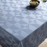 Compliments Wind Damastduk, blå – 160 x 270 cm