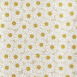 Daisy - Naturfärgad textilvaxduk med vita prästkragar