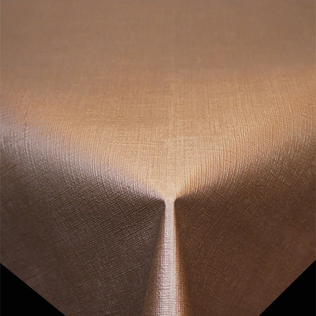 Diamond Linne-Struktur Skogsbrun - enfärgad pvc-fri vaxduk