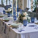 Linneduk Blue Flower Garden 145 x 220 cm – Jim Lyngvild