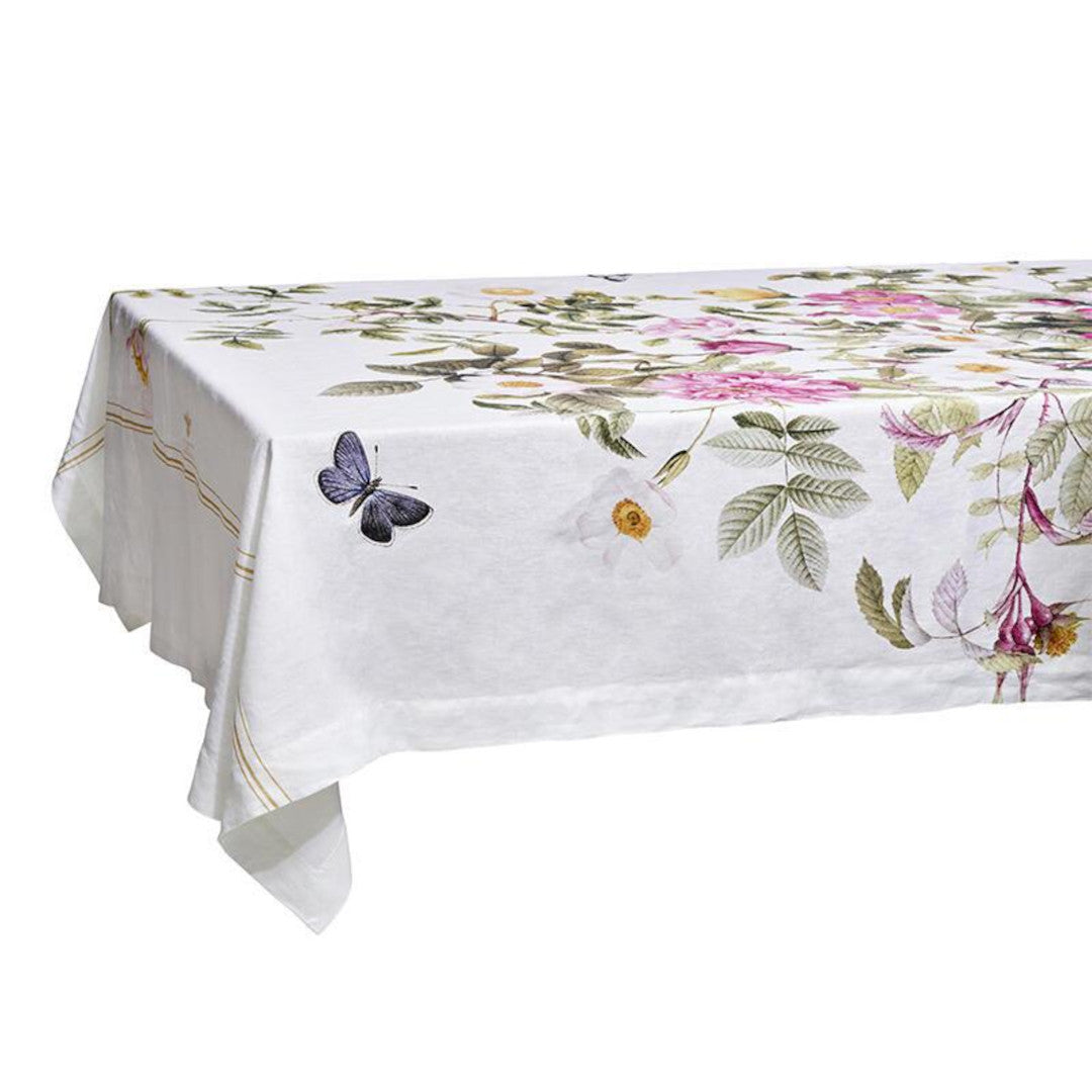 Linneduk Rose Flower Garden 145 x 350 cm – Jim Lyngvild
