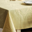 Easter Gul Damastduk, elegant påskduk från Juna - 150 cm x 370 cm