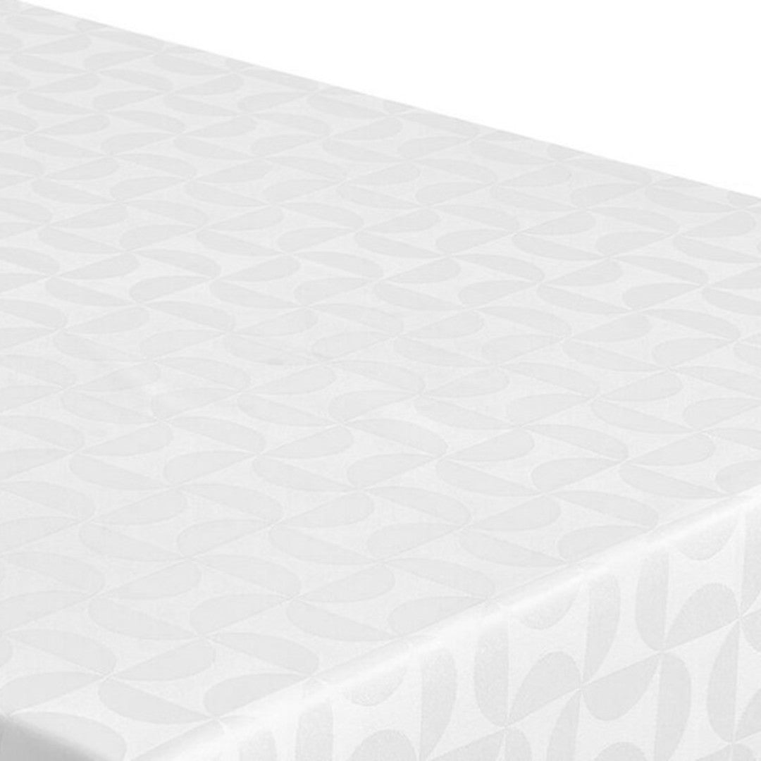 Engholm Star damastduk 140 x 220 cm – Vit
