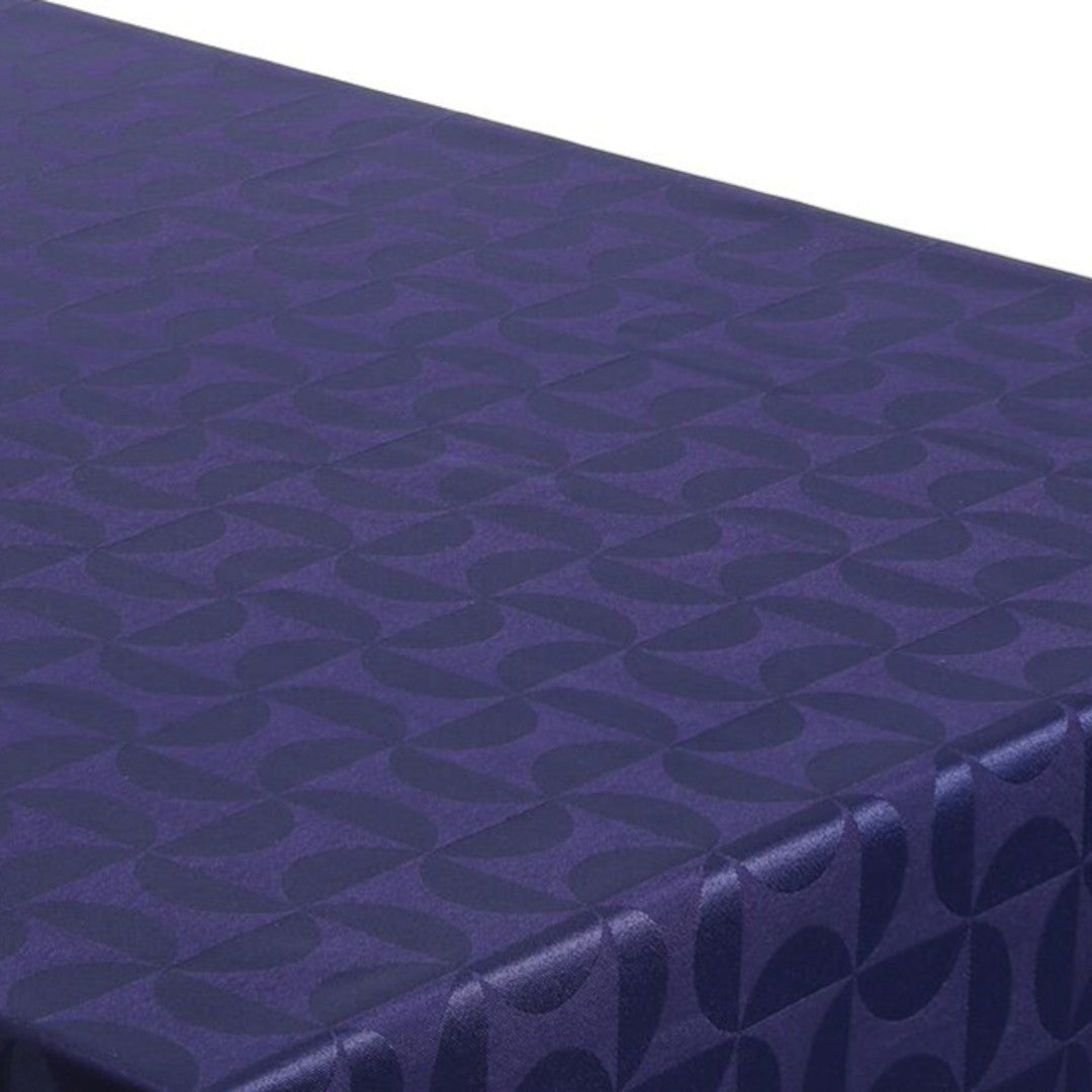 Engholm Star damastduk 160 x 370 cm – Blå