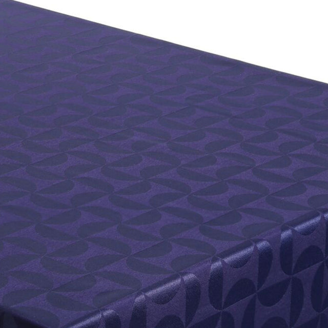 Engholm Star damastduk 160 x 370 cm – Blå