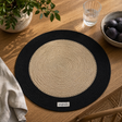 Engholm Thor rund bordstablett Coffee/Camel – Ø40 cm, miljö
