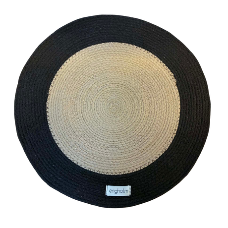 Engholm Thor rund bordstablett Coffee/Camel – Ø40 cm