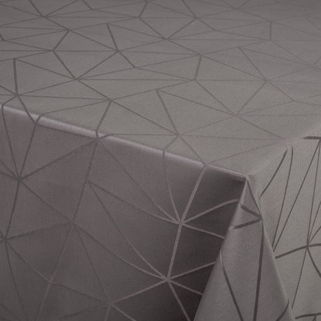 Engholm Tilde damastduk, Grå - 140 x 320 cm