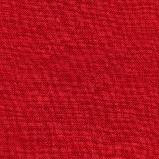 Textilvaxduk i 100 % linne - 140 cm bred - Röd