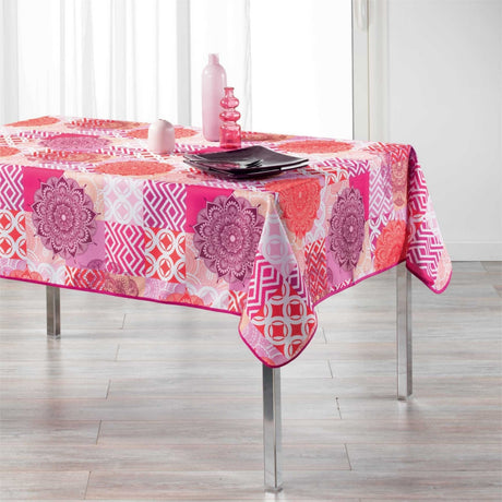 Flamenco Pink fläckskyddad duk - 150 x 240 cm