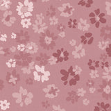 Flory Ruby - Elegant vaxduk med romantiskt blommotiv närbild