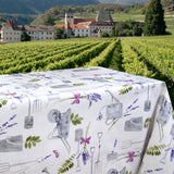 Garden Life Provence - Ljus vaxduk med allt som hör till trädgården