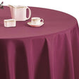 Gastro Aubergine Ø 300 cm, rund damastduk