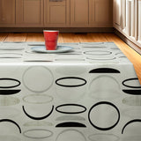 Grafiskt Lug – Vaxduk med grafiska cirklar