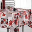 Atout Coeur Hjärterr trumf - Julduk med fläckskydd, 150 x 240 cm, dukning