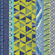 Textilvaxduk - Iroko blå 155 cm bred