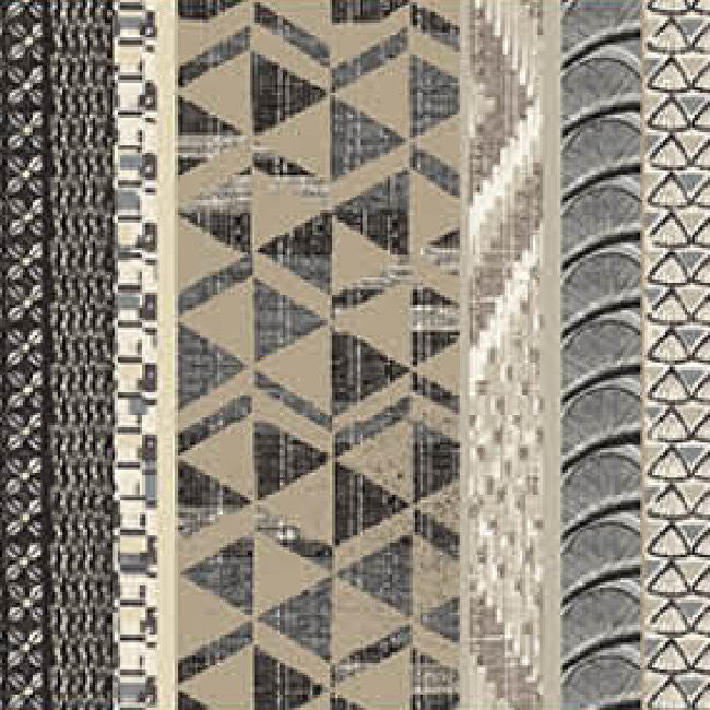 Textilvaxduk - Iroko svart 155 cm bred