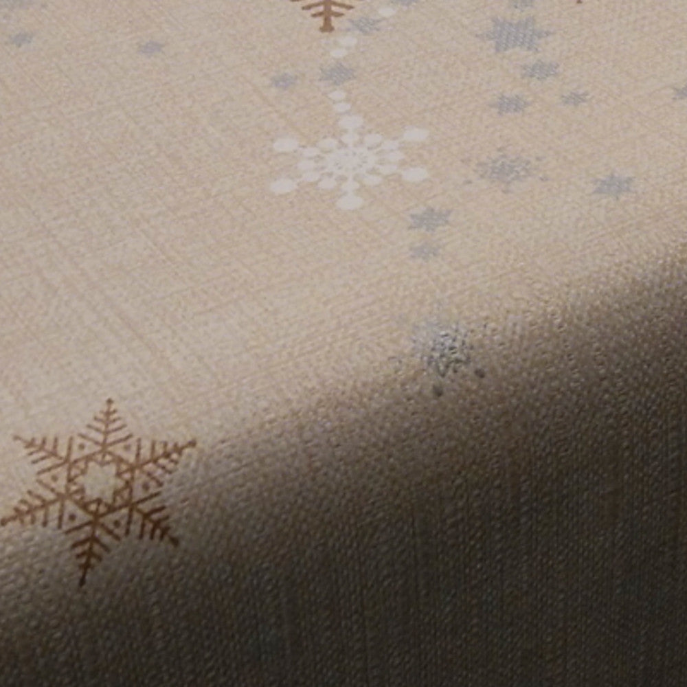 Närbild av Sjärnfallbeige stjärnor och iskristaller