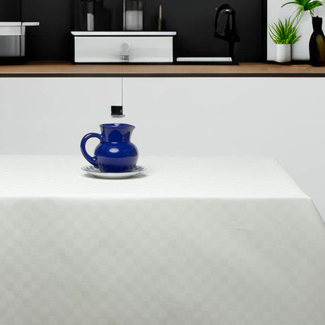 Klassiska Rutor – Vaxduk i vitt