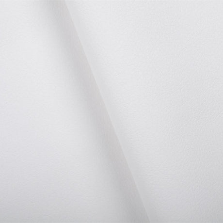 Konstläder Ekokuir Brillant bordslöpare - Dinner 4 two - 50 x 140 cm - Vit
