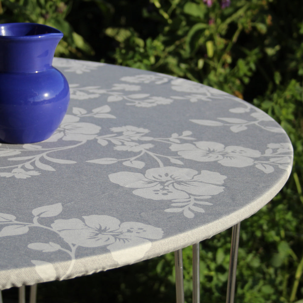 Lempicka - rund textilvaxduk med resårkant