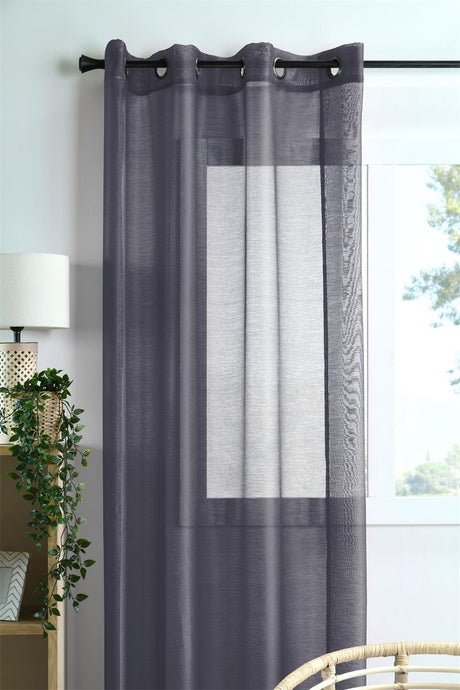 Linwood Antracit – Spetsgardin 140 x 260 cm