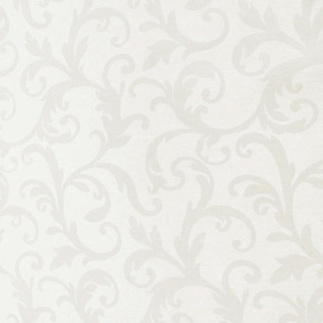 Louvre Greco Jacquard textilvaxduk vit, 160 cm bred