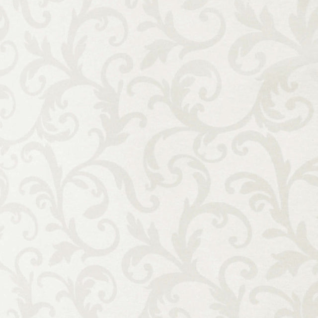 Louvre Greco Jacquard textilvaxduk vit, 160 cm bred