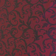 Louvre Greco röd, jacquardvävd textilvaxduk, 140 cm bred