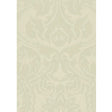Louvre Visconti extra bred jacquardvävd textilvaxduk, vit, 160 cm bred