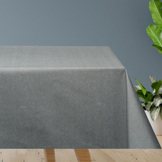 Lowie Liso Grå - Enfärgad textilvaxduk med glidskydd