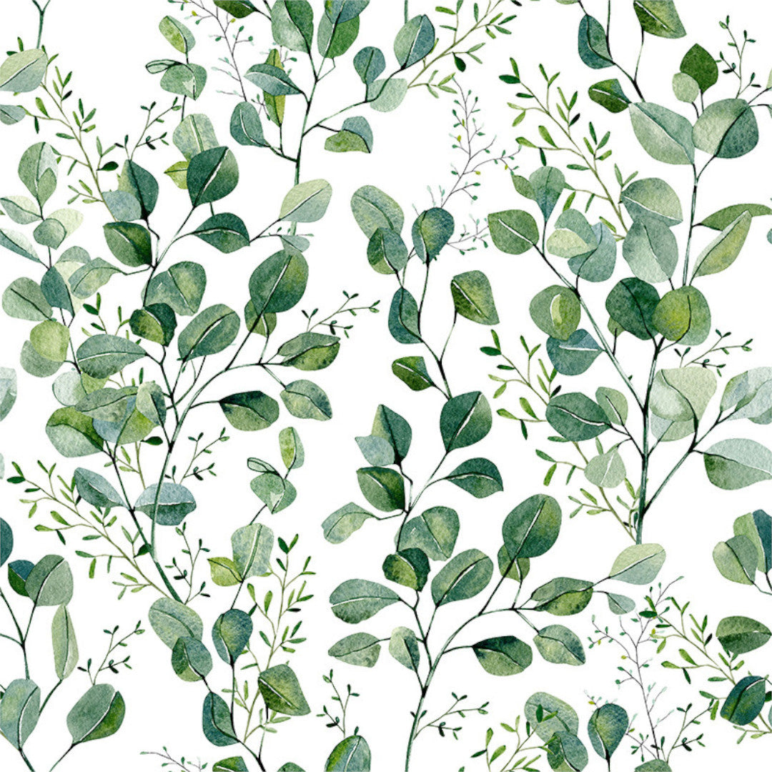 Paloma Green - Vaxduk med gröna blad