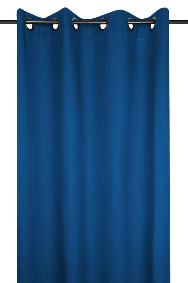 Nelson Blå – Färdigsydd gardin 135 x 280 cm