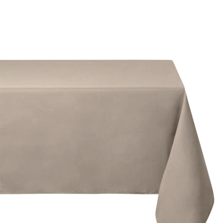 Nelson, enfärgad rektangulär duk med fläckavvisande behandling 145 x 240 cm - Linfärgad