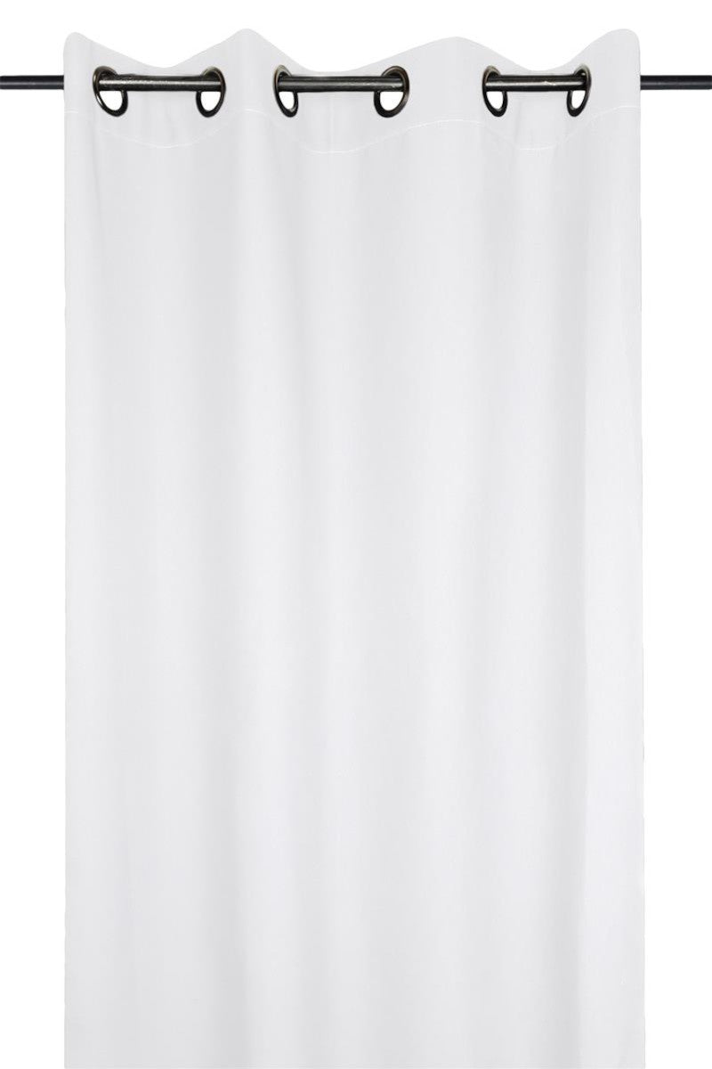 Nelson Vit – Färdigsydda Gardiner 135 x 280 cm