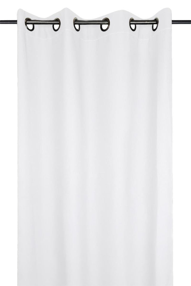 Nelson Vit – Färdigsydda Gardiner 135 x 280 cm