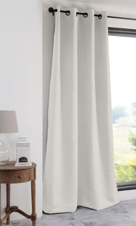 Notte Off-white – Mörkläggningsgardin 135 x 250 cm