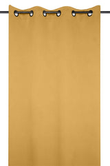 Notte Senapsgul – Mörklæggningsgardin 135 x 250 cm, miljö