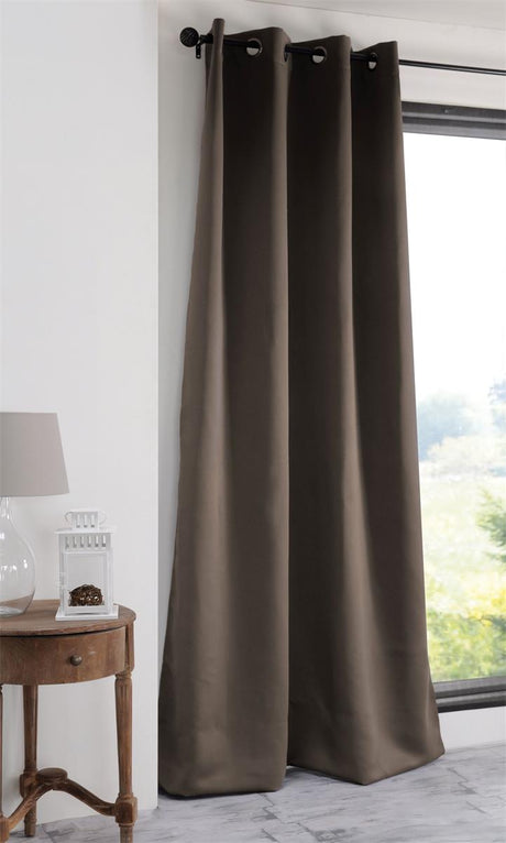 Notte Taupe  – Mörkläggningsgardin 135 x 250 cm