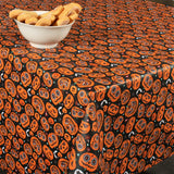 October – Textilvaxduk till Halloween, 140 cm bred