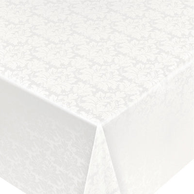 Ornament vit – PVC-fri vaxduk